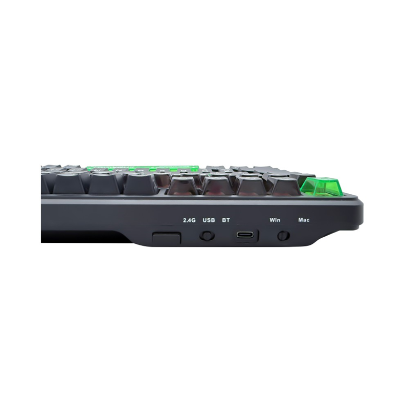 ANEEX EK83B 83-Key RGB Hot-Swap Tri-Mode Mechanical Keyboard with Translucent Keycaps