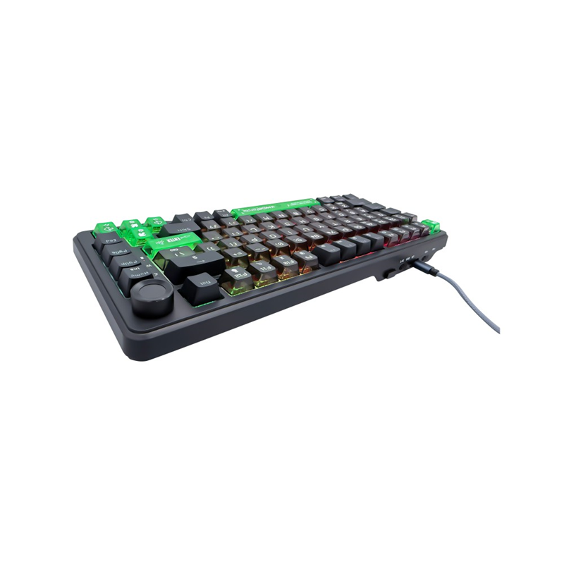 ANEEX EK83B 83-Key RGB Hot-Swap Tri-Mode Mechanical Keyboard with Translucent Keycaps