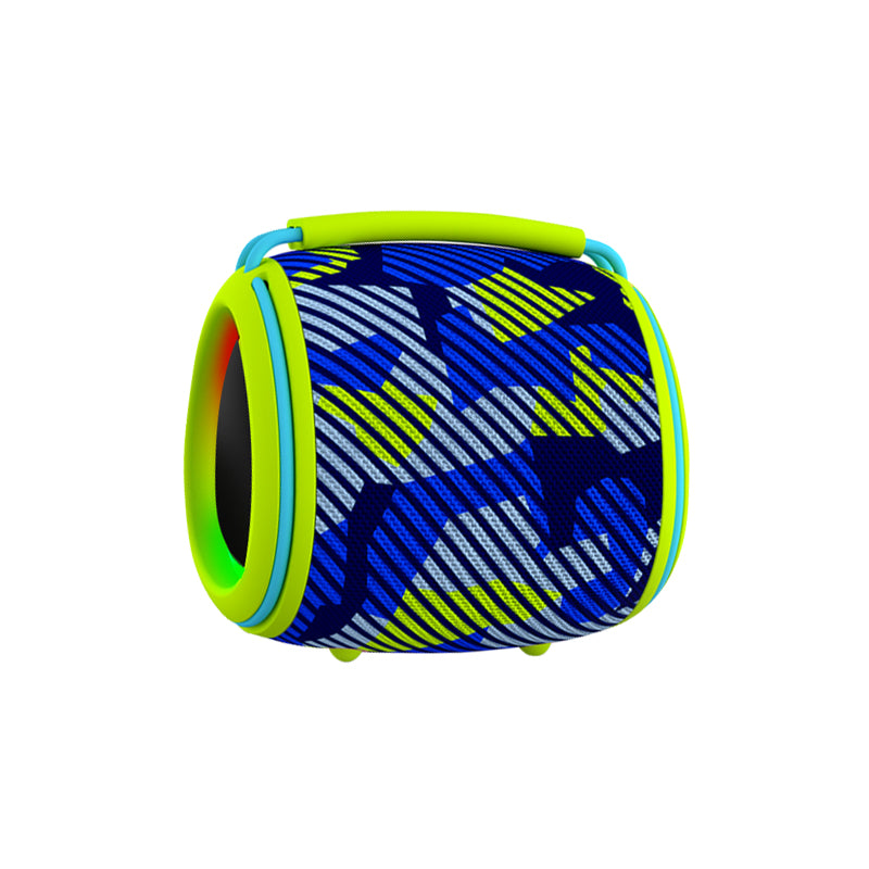 ANEEX TW-A3 8W Vintage Plaid Portable Bluetooth Speaker with RGB and TWS