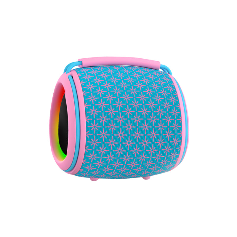 ANEEX TW-A3 8W Vintage Plaid Portable Bluetooth Speaker with RGB and TWS