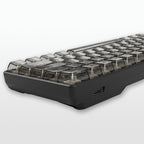 ANEEX BKB610 Ice-Clear Full Transparent Tri-Mode Mechanical Keyboard