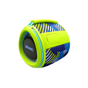 ANEEX TW-A3 8W Vintage Plaid Portable Bluetooth Speaker with RGB and TWS