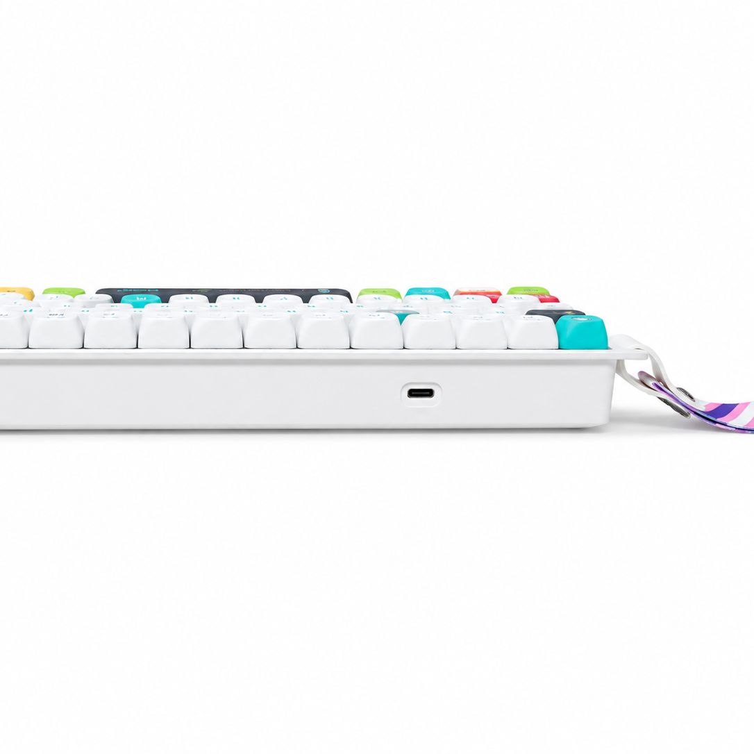 ANEEX EK681 Tri-Mode Wireless Keyboard with Exclusive Streamer Ribbon