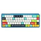 ANEEX EK68C Frosted Translucent Tri-Mode Keyboard with MOA Keycaps