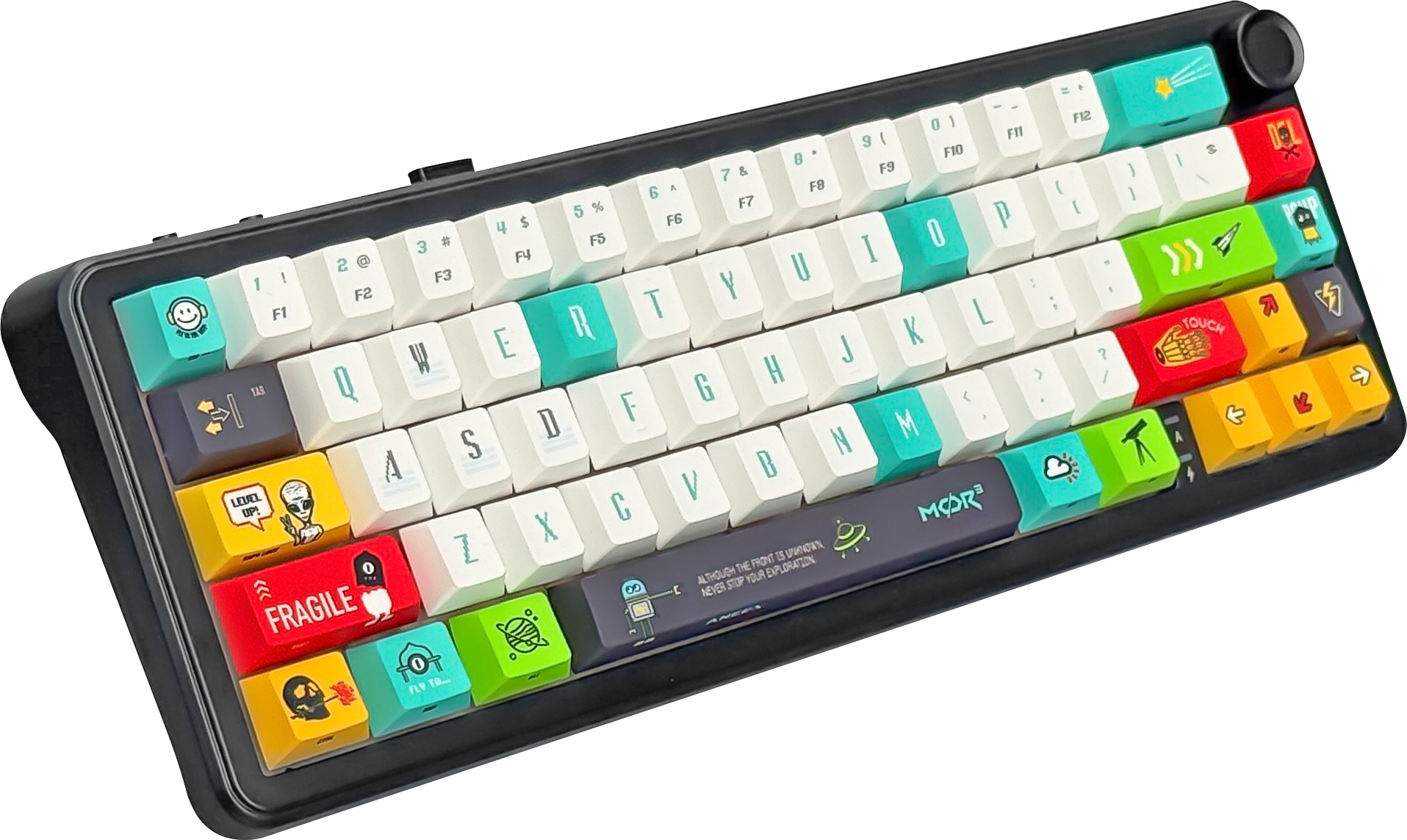 ANEEX K30 Gasket Mount Tri-Mode Keyboard with Media Knob