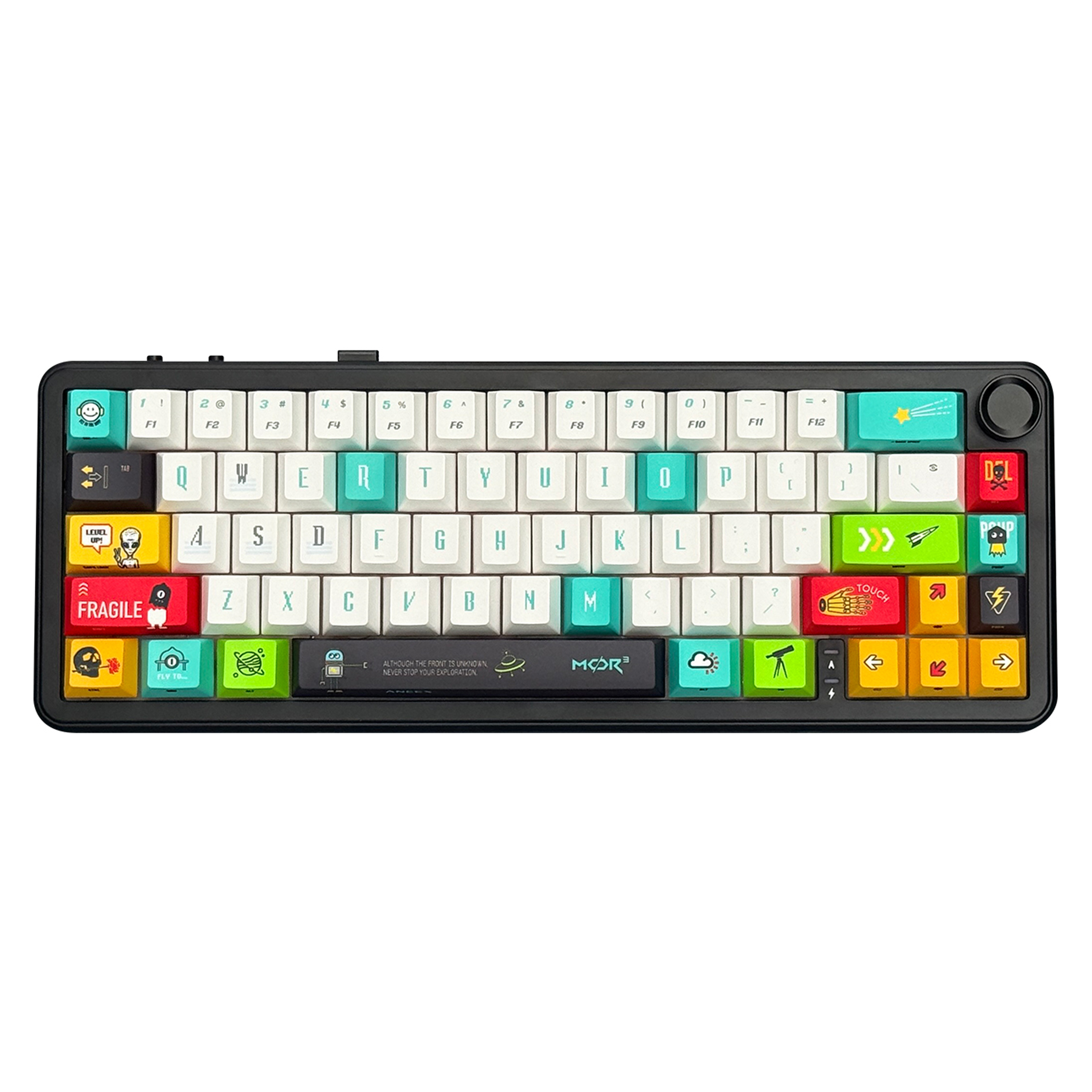ANEEX K30 Gasket Mount Tri-Mode Keyboard with Media Knob