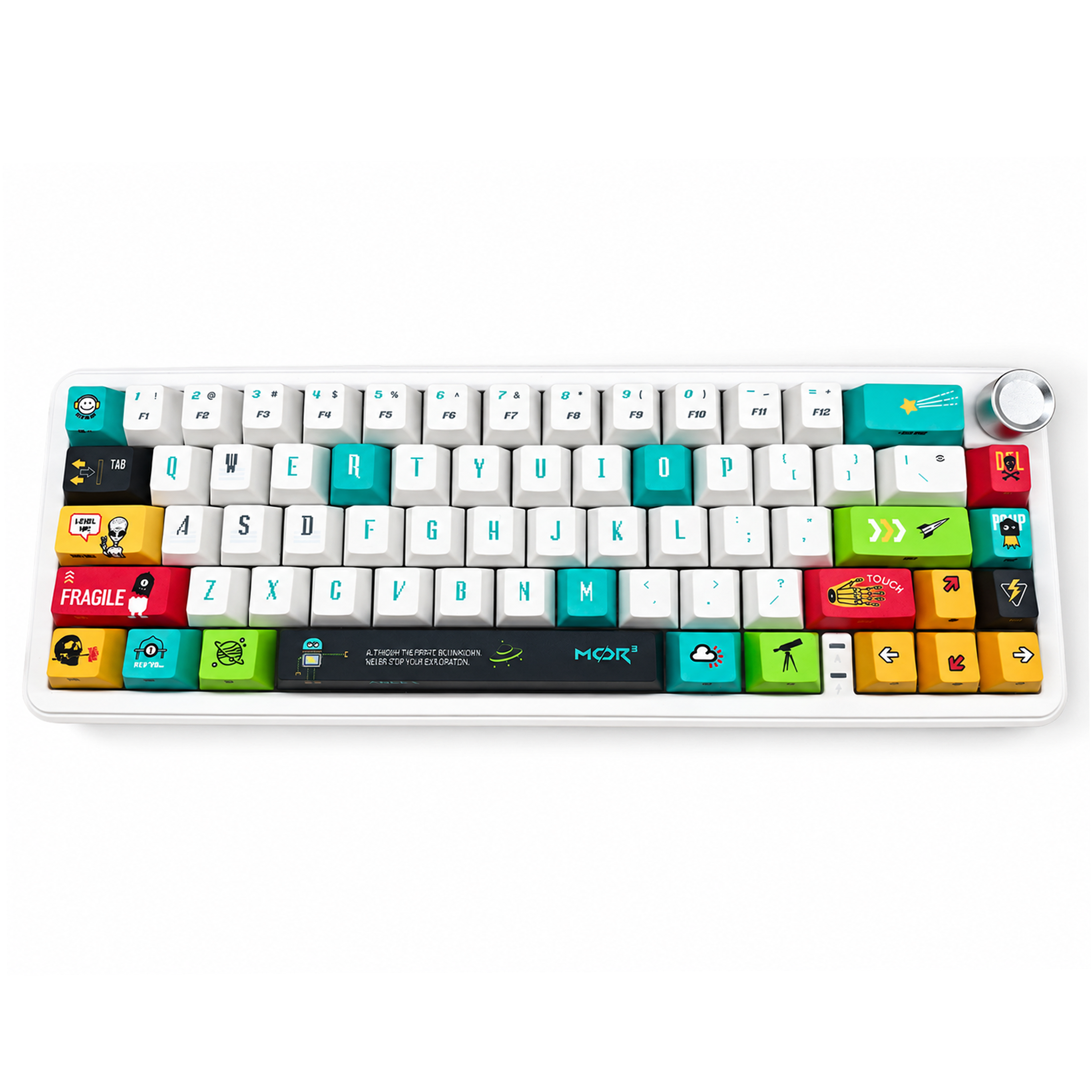 ANEEX K30 Gasket Mount Tri-Mode Keyboard with Media Knob