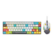 ANEEX KMP02 Wired 2-in-1 Gaming Combo with 68-Key Mechanical Keyboard and Mouse