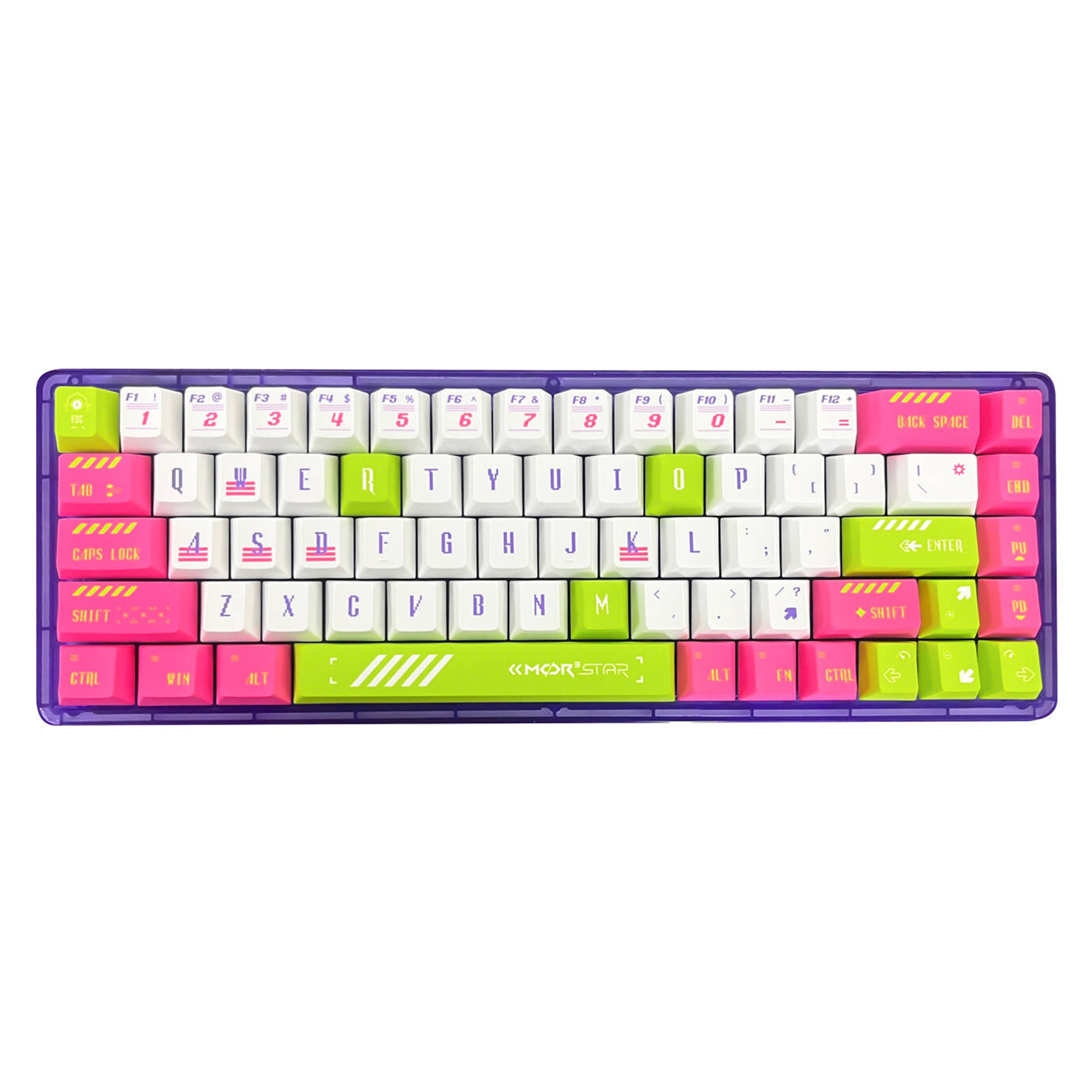 ANEEX EK68F -Key Custom 3D-Printed Tri-Mode Wireless Mechanical Keyboard